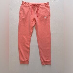 Pink nike sweat pants. Size-XL